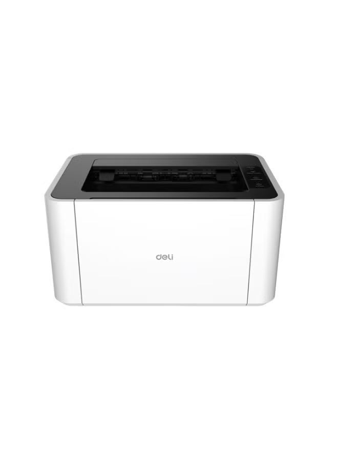 ديلي طابعة ليزر أحادية اللون Deli P1820W | طباعة فقط | 20 صفحة في الدقيقة | 1200×600 نقطة في البوصة | USB + واي فاي + بلوتوث | حبر 1600 صفحة | طابعة مدمجة A4 للمكتب المنزلي - Image 1